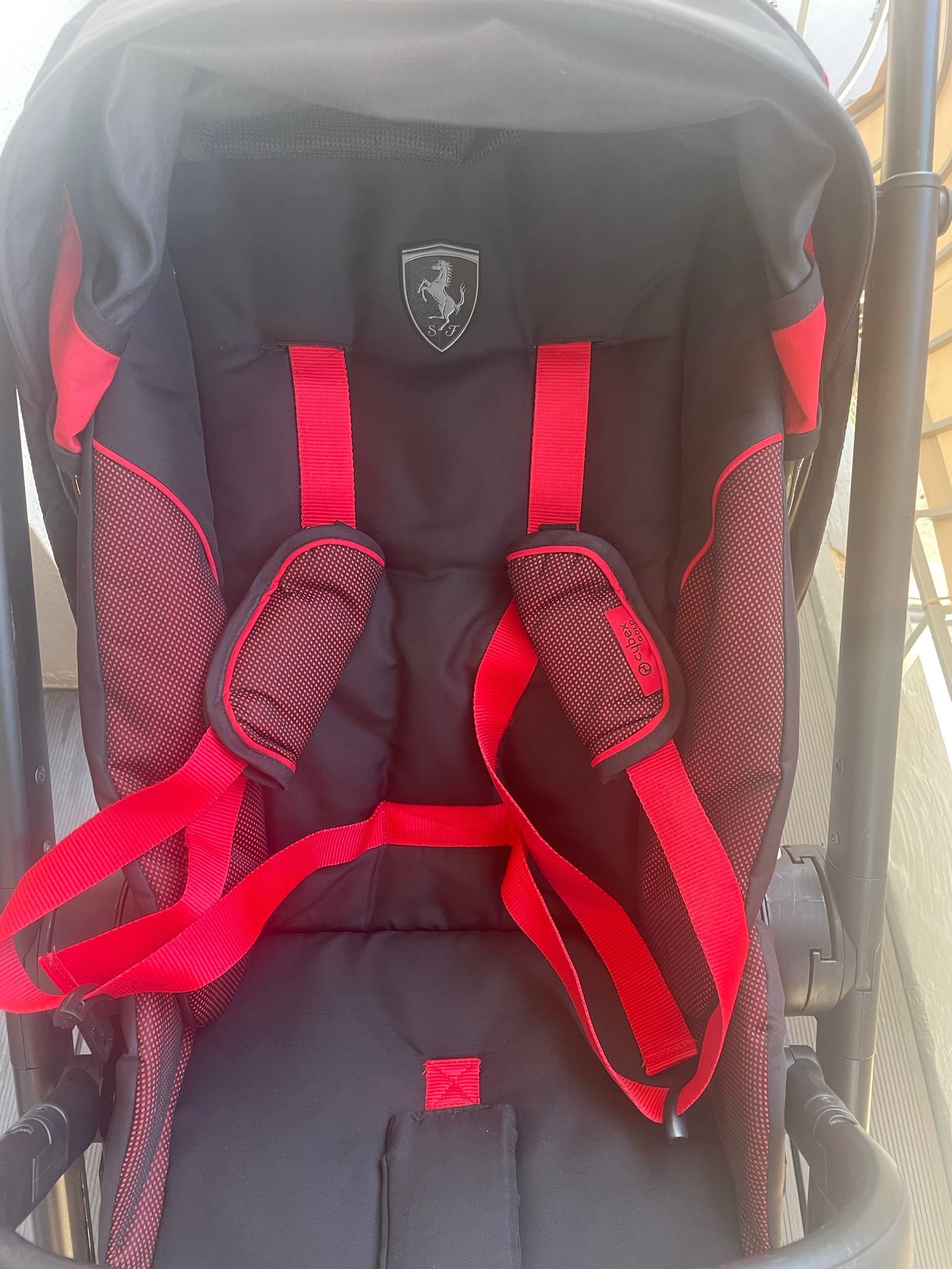 Бебешка количка Cybex Balios S Lux Ferrari+столче за кола Cybex Ferrar