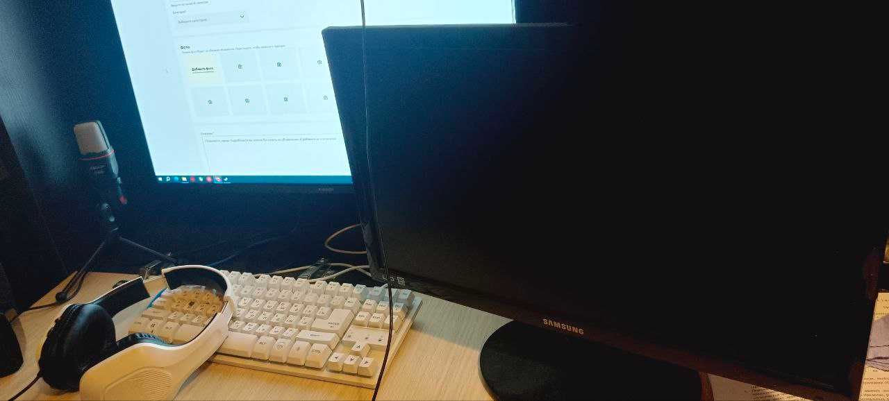 Монитор для офиса samsung syncmaster s20b300 + переходник VGA-HDMI