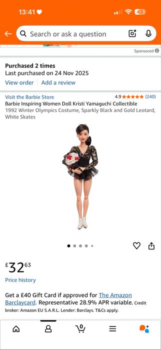 кристи ямагучи барби / barbie inspiring women