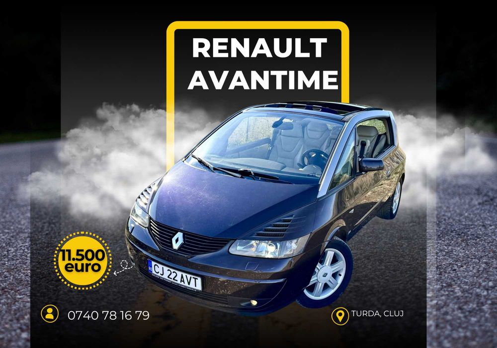 Renault Avantime – un model unic, elegant și confortabil!