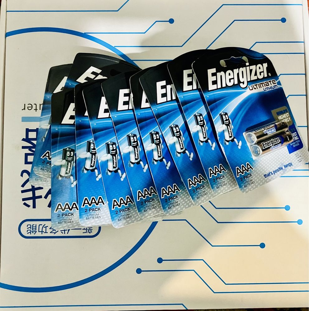 Батарейки, ЖПС, Энерджайзер, Energizer, Мизинчиковые