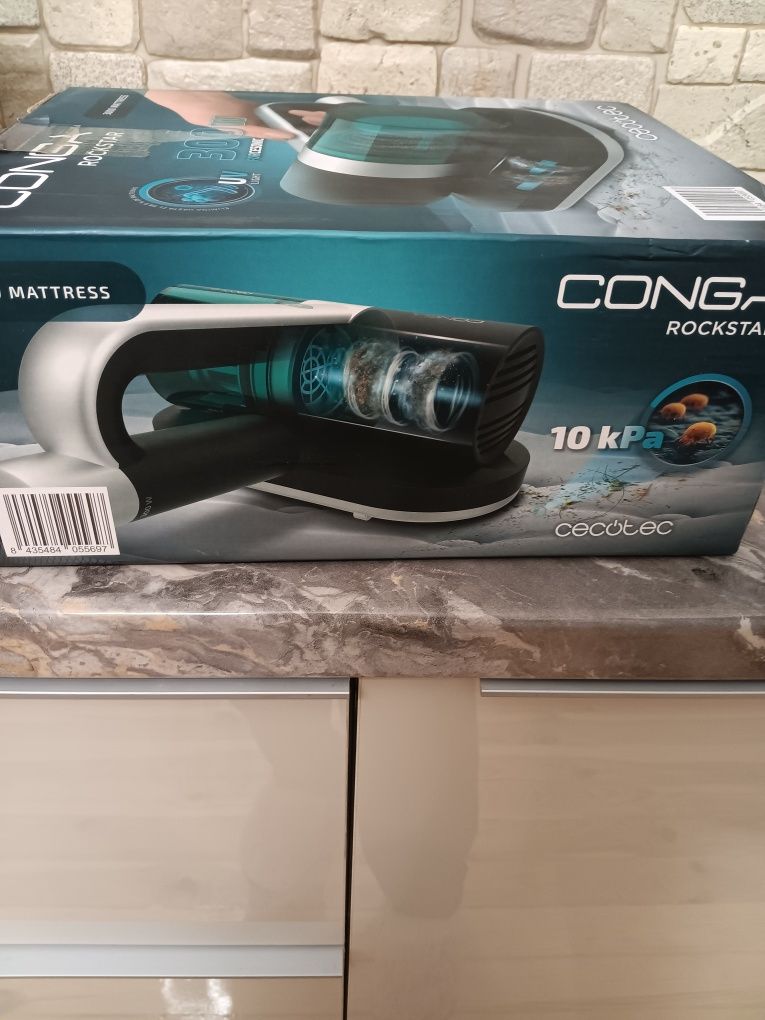Прахосмукачка против акари UV Cecotec Conga RockStar 3000, 300W, 10000