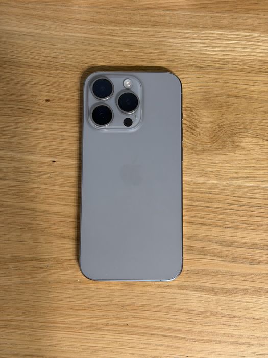 iPhone 15 Pro, Natural Titanium, 128GB