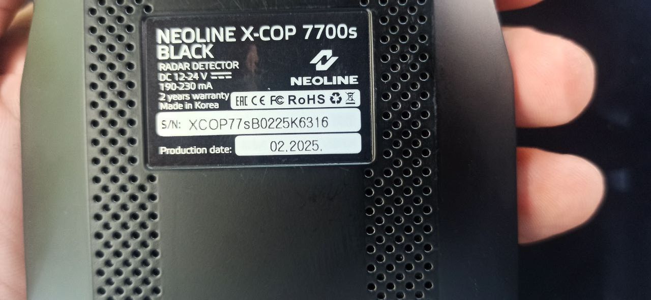 Antiradar Neoline 7700 black 2025 yil