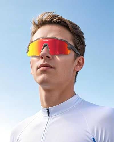 Нови Поляризирани спортни очила UV400 защита за колоездене и бягане