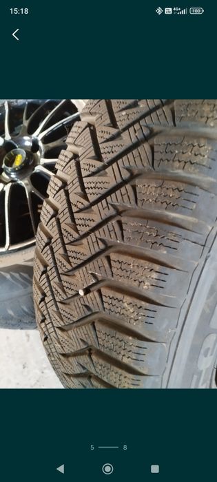 Set jante + cauciucuri iarna Mazda