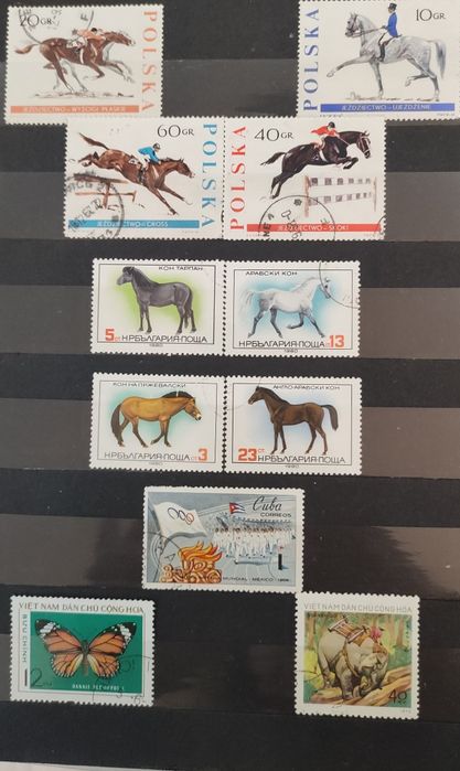 Класьор с пощенски марки от света