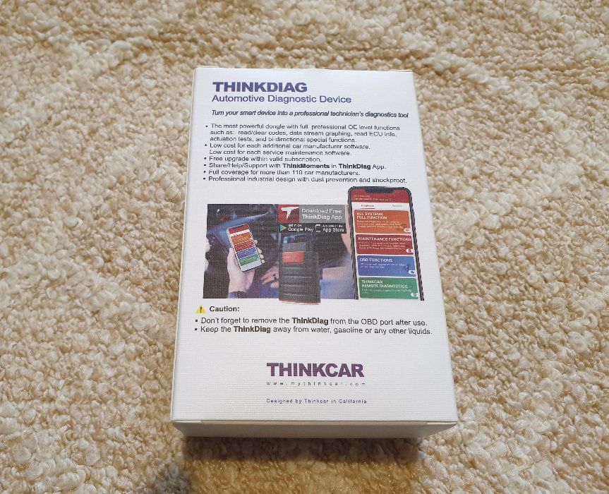 Launch Thinkdiag - Easydiag 4.0 - Soft full Diagzone , update online