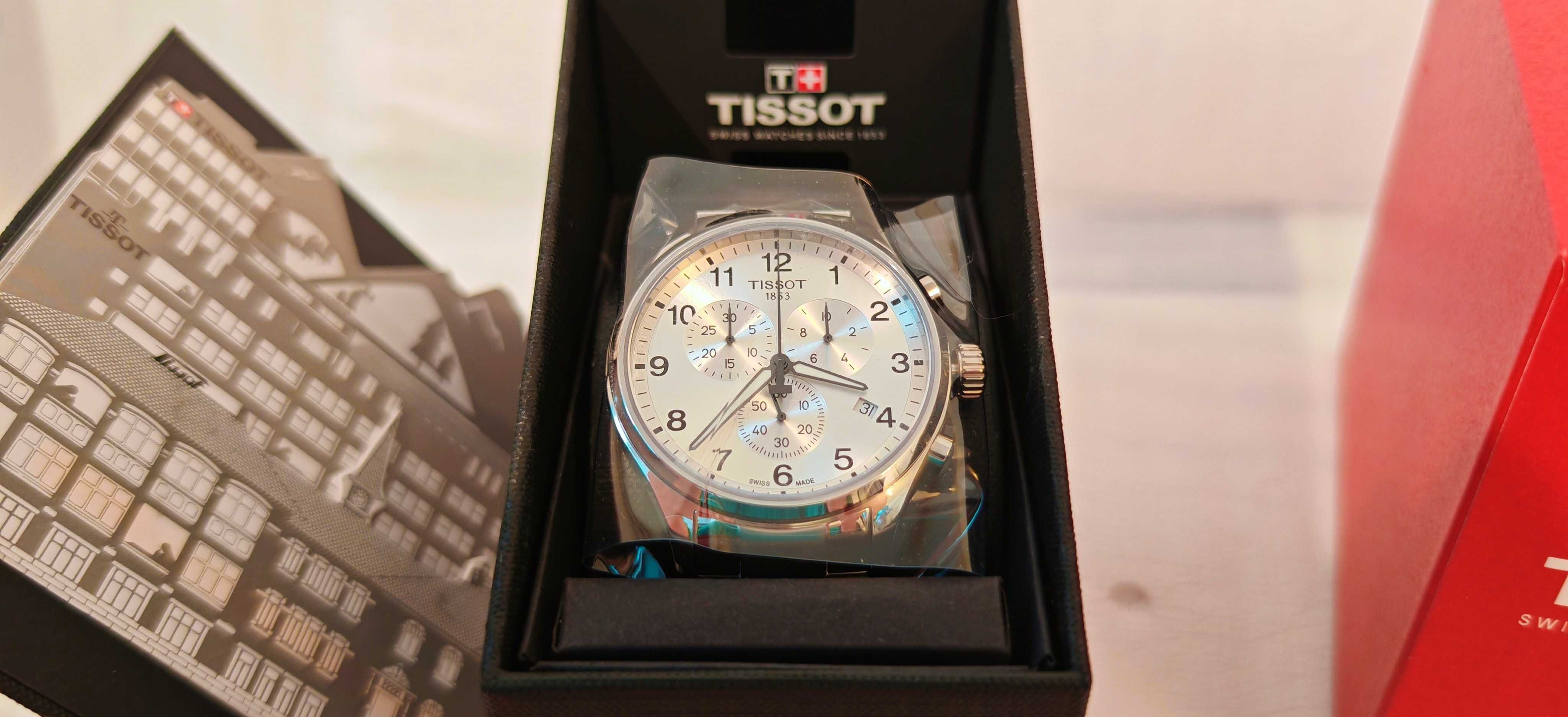 TISSOT CHRONO XL CLASSIC чисто нов часовник с кутия 100% оригинален
