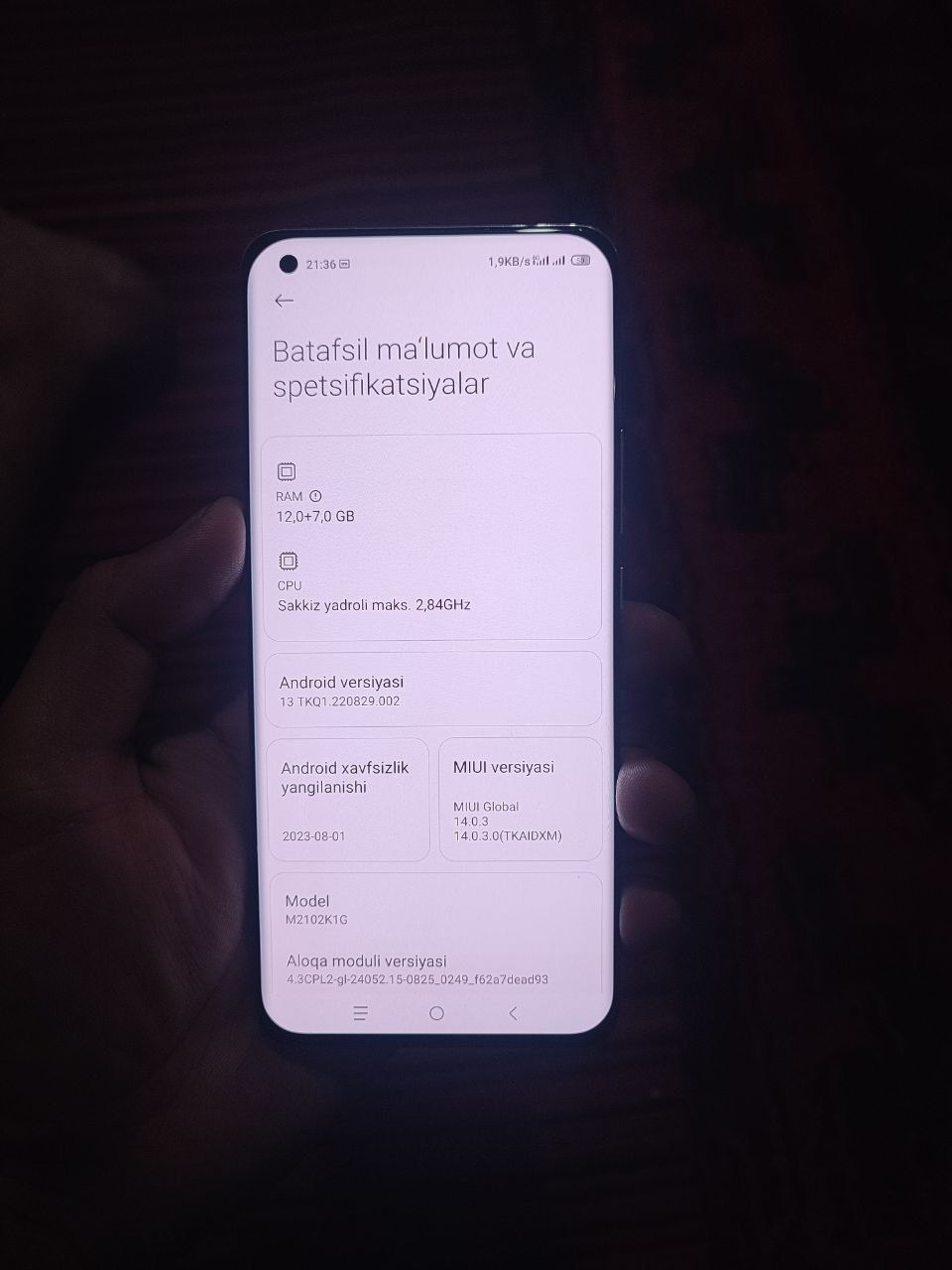 Xiaomi 11 ultra flagman