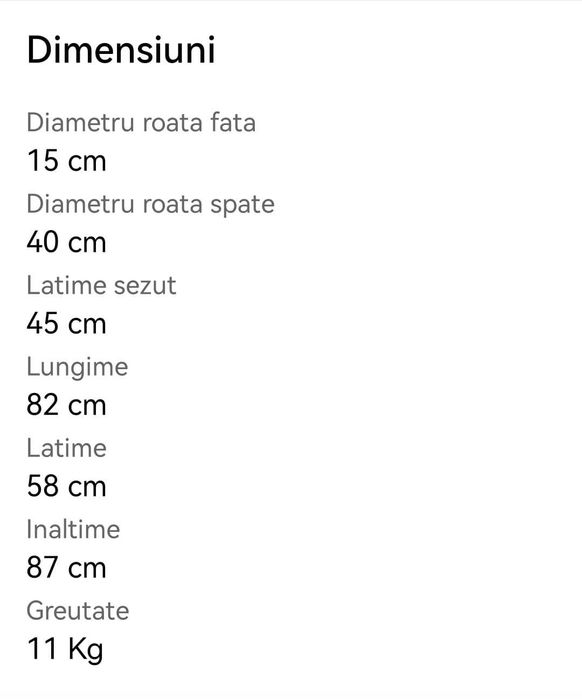 Scaun pentru persoane cu dizabilități