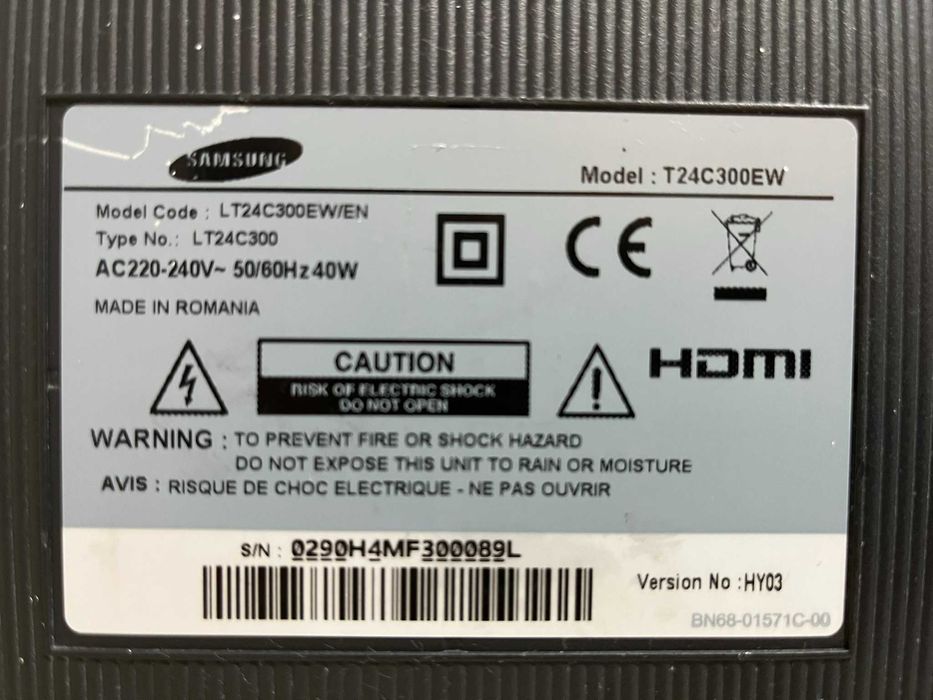 Монитор Samsung T24C300 23.6" c ТВ Тунер