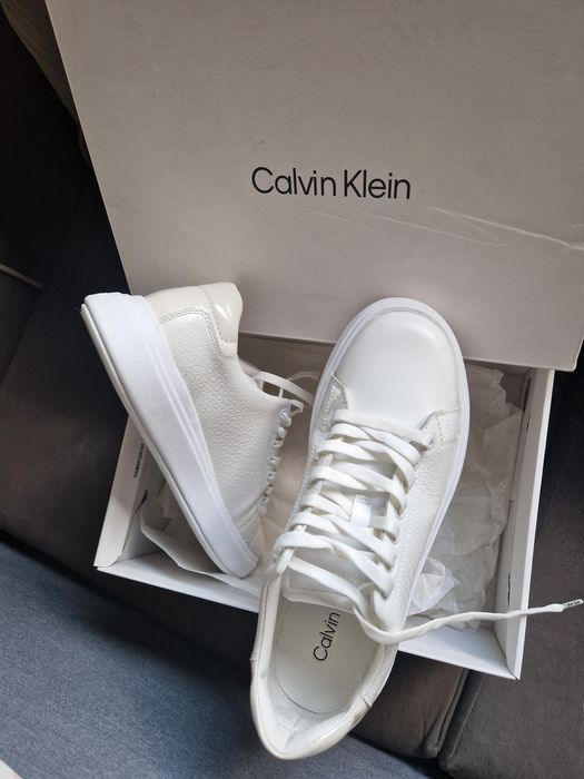 Calvin Klein дамски кецове  обувки кожа