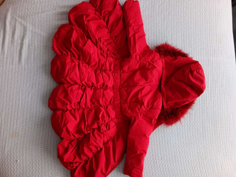 Детско зимно яке с естествен пух