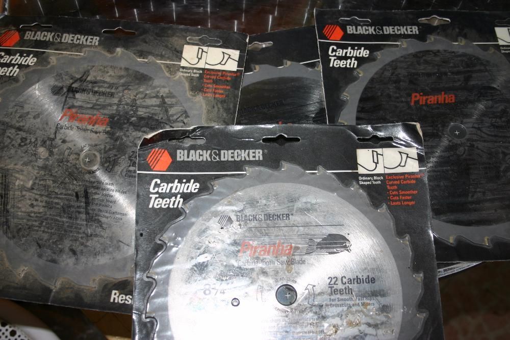 Disc circular black deker 8 1/4