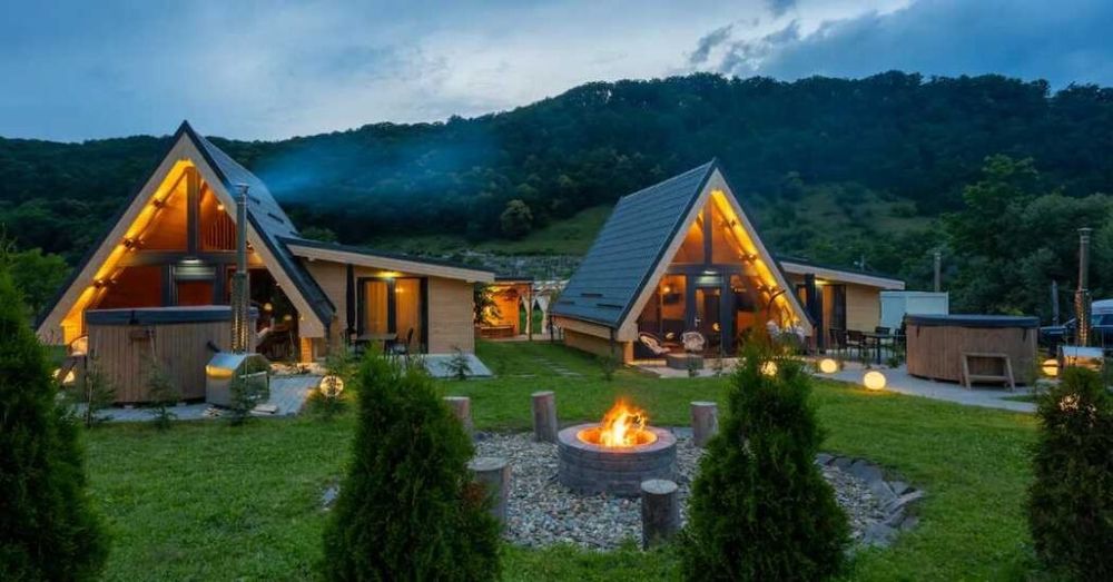 Vand case cabane A-frame