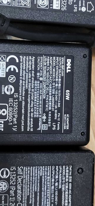 DELL 65W Incarcator adaptor 19.5V-3.34A Adaptor