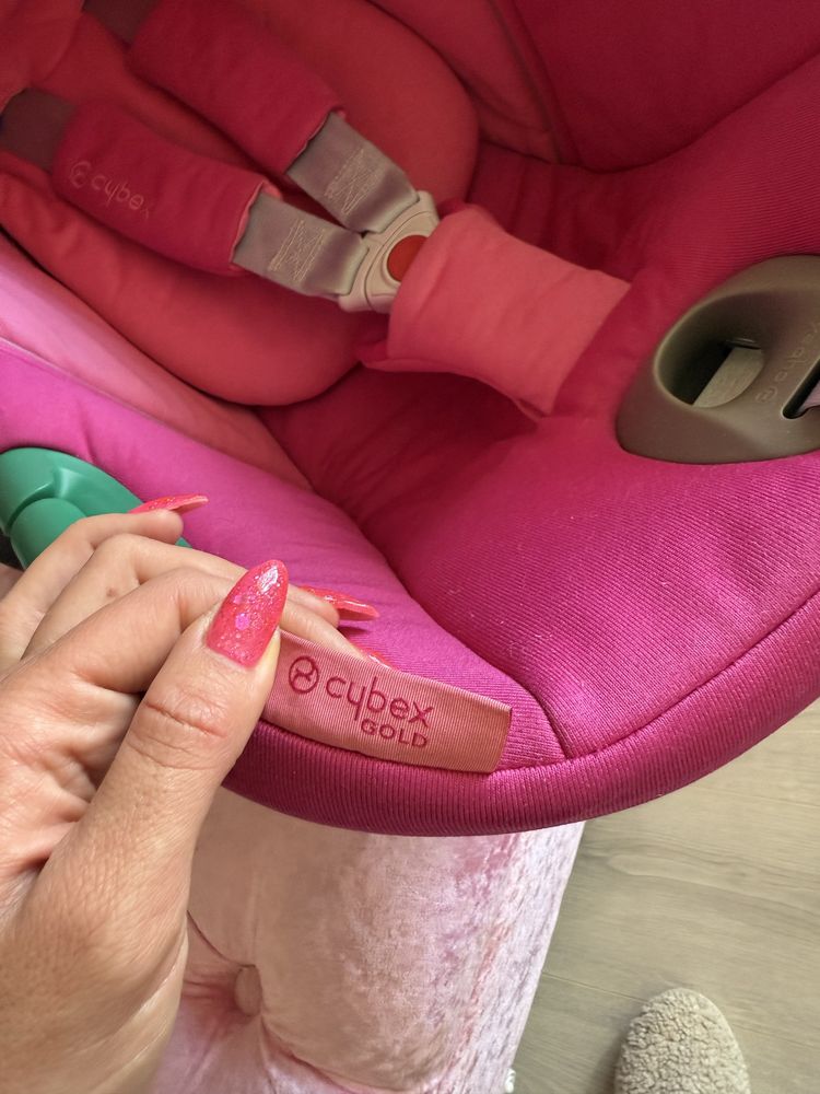 Столче за кола Cybex Aton S2 i-Size 0-13 кг Magnolia Pink
