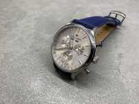 Часовник - Mathieu Legrand Tournante steel silver blue