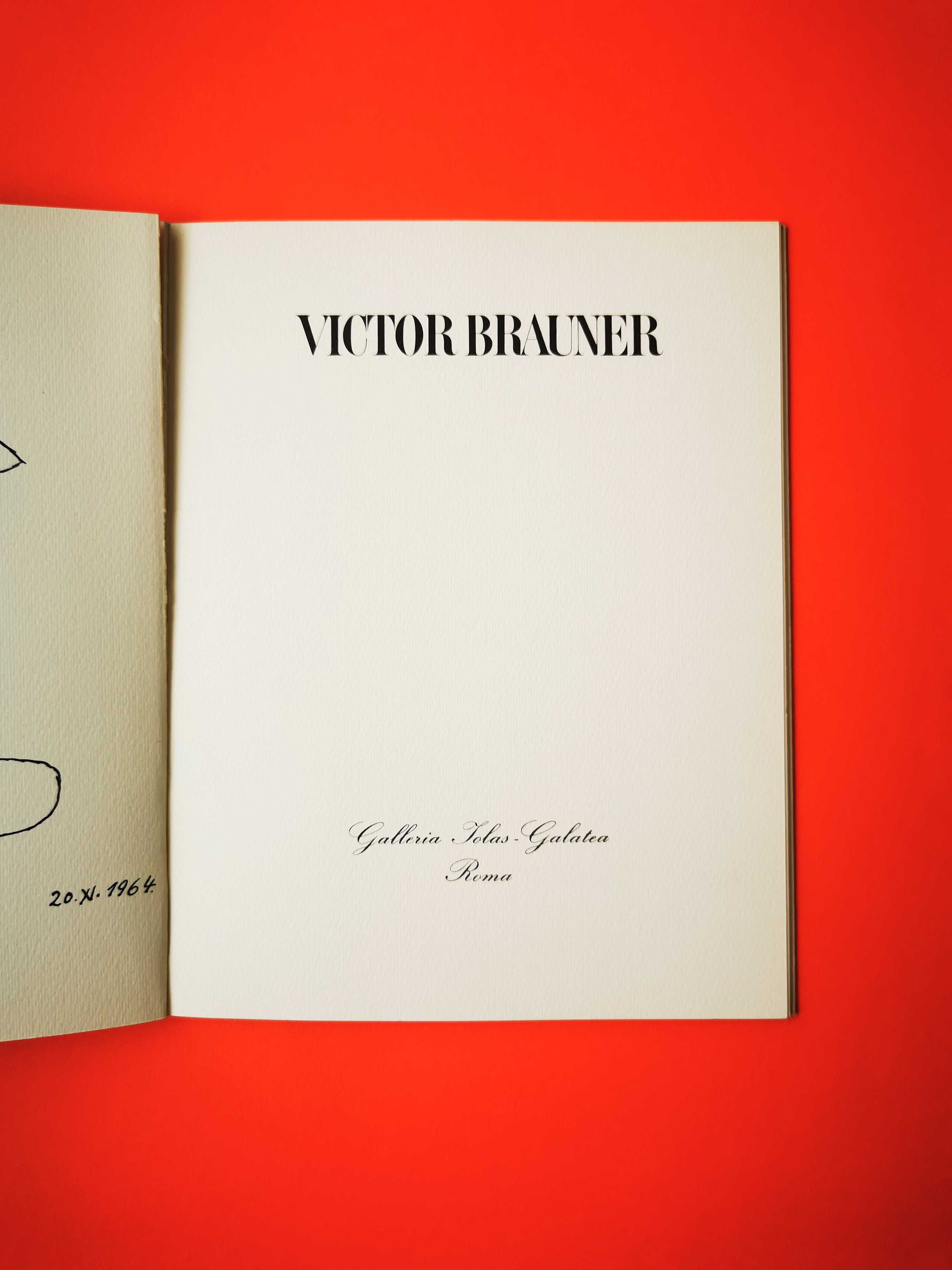 Victor Brauner carte album expozitie arta galeria Iolas-Galatea 1969