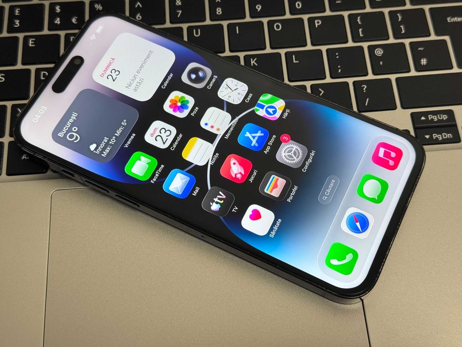 iPhone 14 Pro Max, Space Black, 128Gb |Acceptam Schimburi| Cod - G648