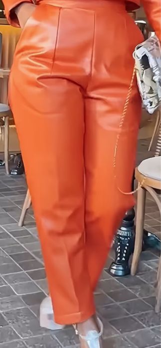 Pantaloni Piele Ecologica