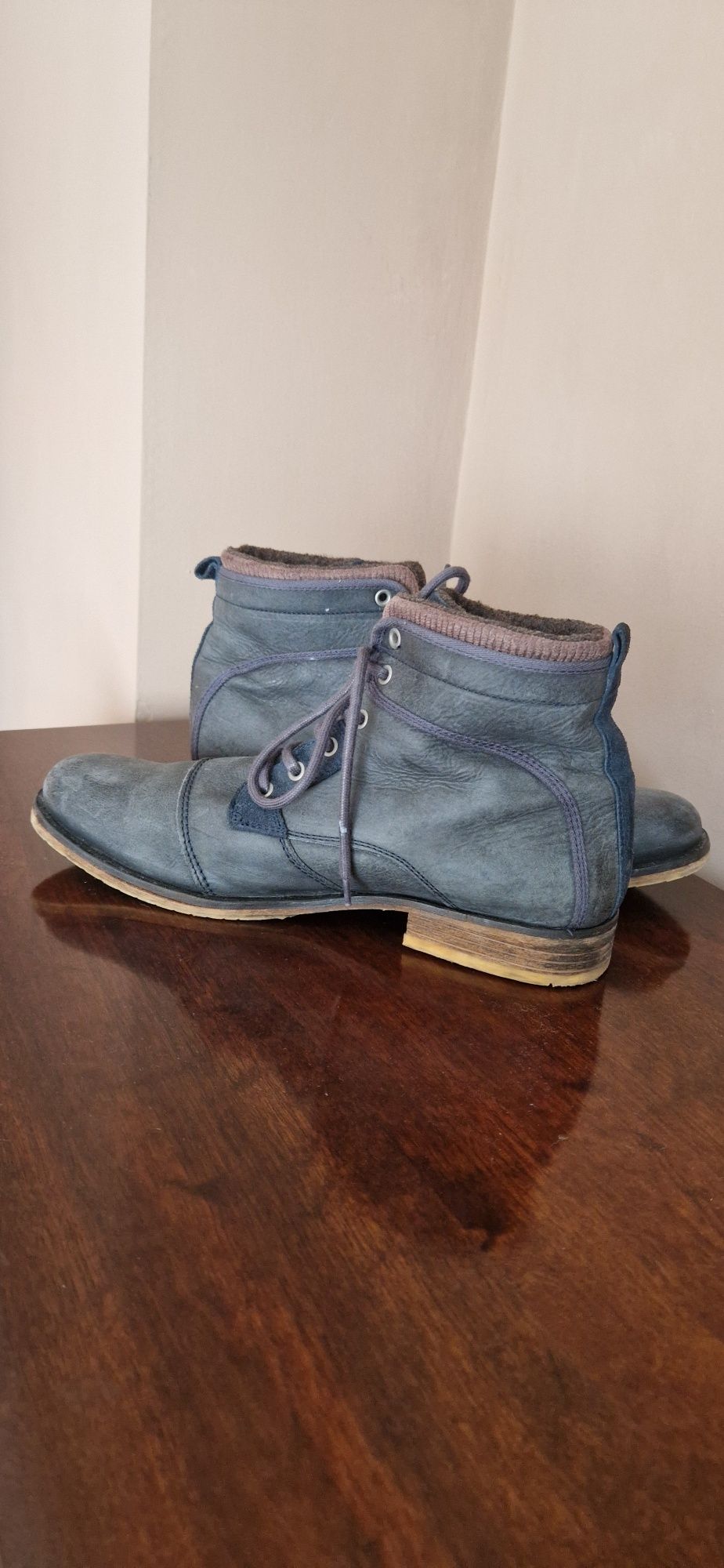 Мъжки кожени обувки "STEVE MADDEN"