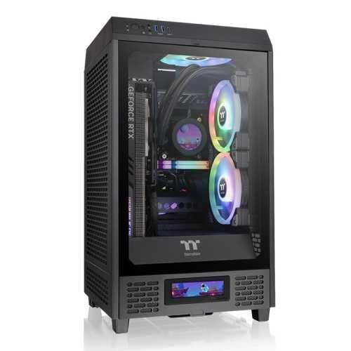 Компютърна кутия Thermaltake The Tower 200 + LCD SCREEN