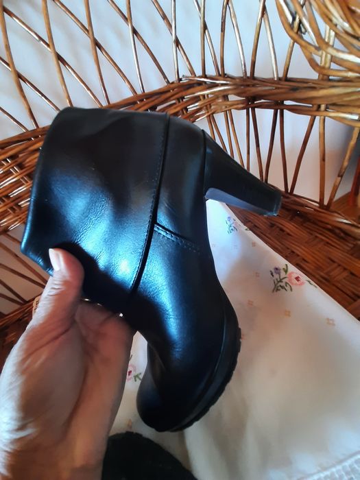 Pantofi/botine full piele naturala