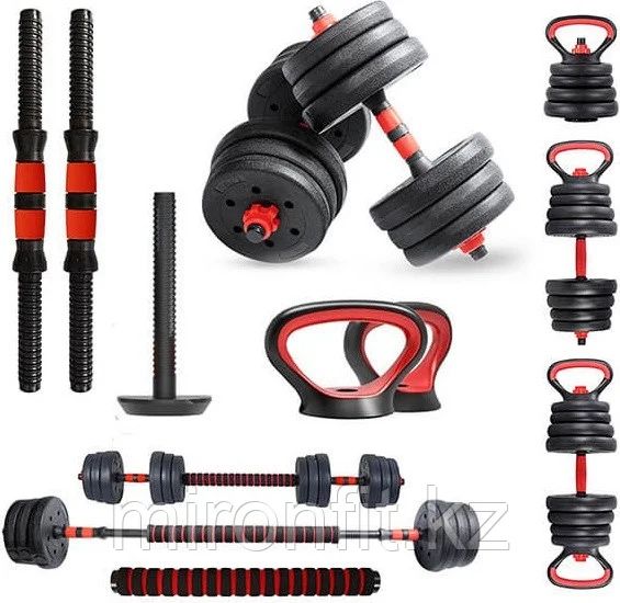 ГАНТЕЛИ 3В1 / 20 до 40 КГ. Есть каспи кредит и каспи Red