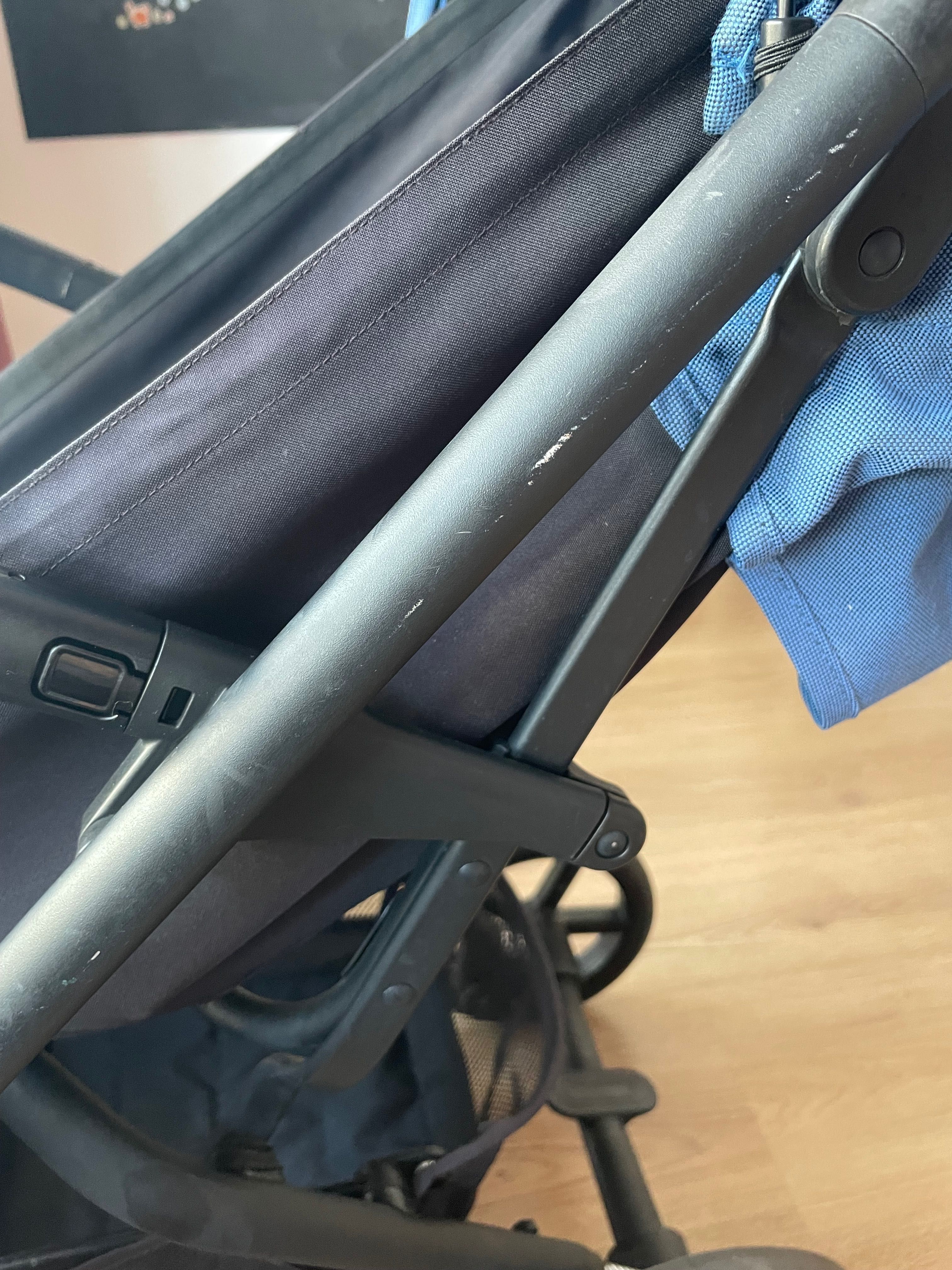 Cybex eesy s+2+ оригинален дъждобран и поставка за чаша+ KAISER чувал