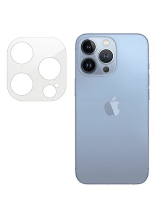 Iphone 14/15/16 Pro Max Folie Sticla Square Crystal Clear Camera