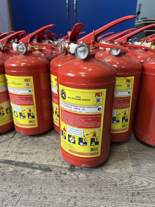 Огнетушитель порошковый новый ОП-3 для магазинов и офисов