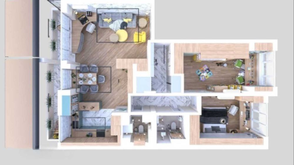 Продава се Тристаен апартамент в Пловдив, Център - 104 кв.м за 2577 €/кв.м - Снимка #2