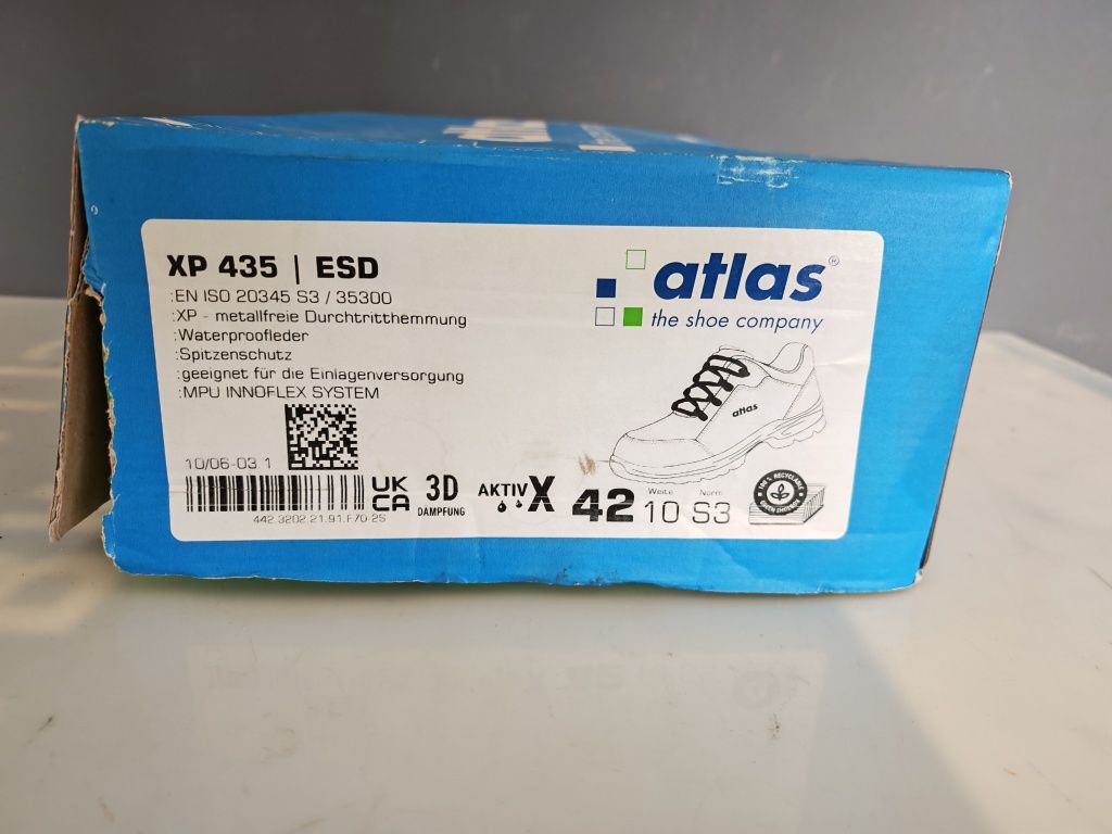 Atlas XP 435 ESD – Работни обувки S3 №42