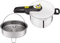 Tefal Secure 5 Neo Тенджера под налягане, 6л., Парна кошница