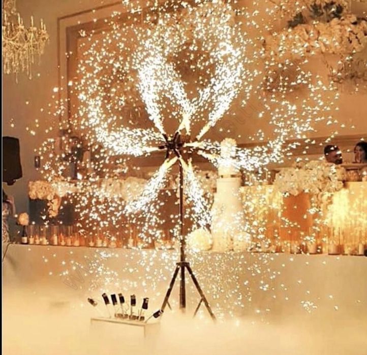 Спецэффекты Вертушки холодные фонтаны