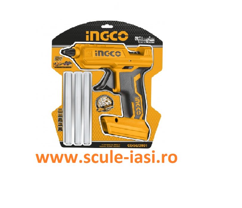 Pistol de lipit plastic 20V, INGCO