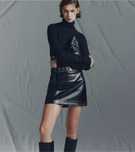 Fusta piele naturala Massimo Dutti limited edition