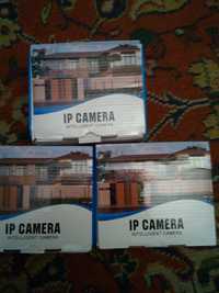 3 telecamere wifi dublu obiectiv + card 64Gb