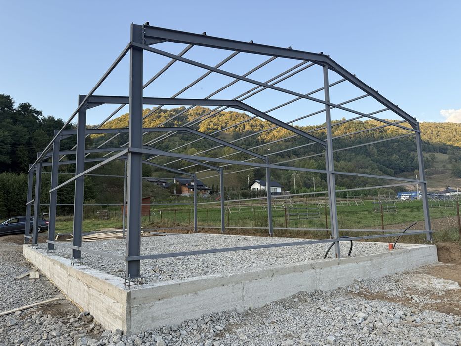 Vand hale structuri metalice