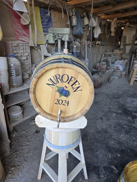 Butoi 30l salcâm, Stejar sau dud