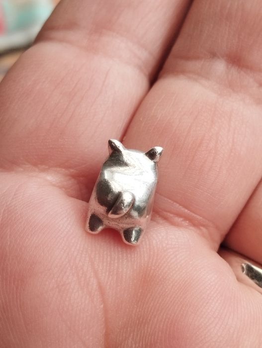 Charm din argint Pandora original Bull terrier