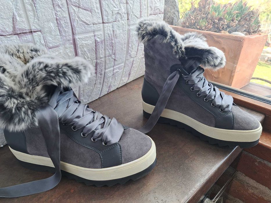 дамски ботуши,зимни обувки,боти на платформа,Högl номер37