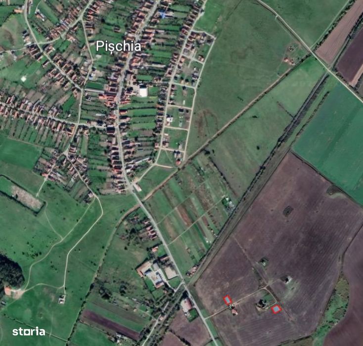 Pischia- parcele de casa- 692 mp- 797 mp- 2 fronturi