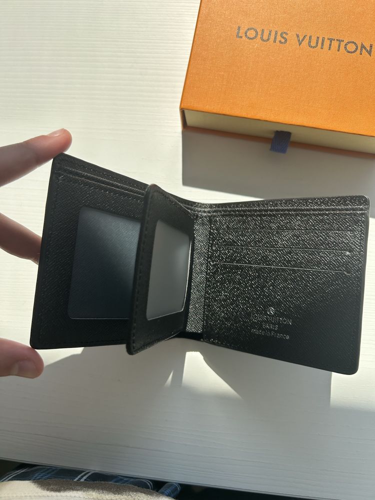 LV Louis Vuitton portofel wallet negru black