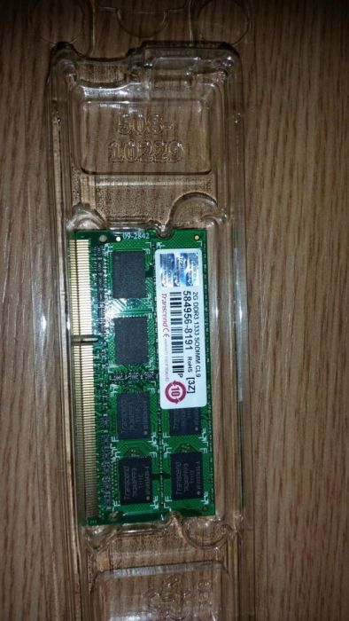 Memorie ram laptop 2×2gb Transcend