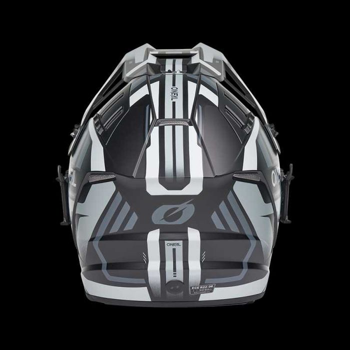 Ендуро каска O'NEAL EX-SRS DUST BLACK/GRAY V.26 Размери: S,M,L,XL,2XL