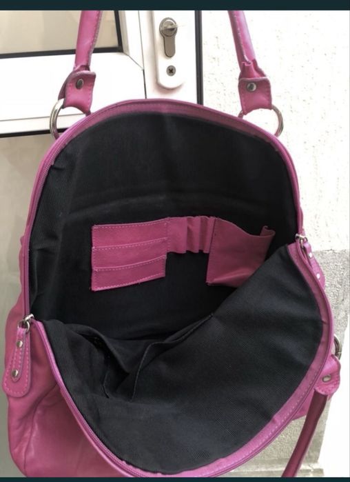 Geanta piele model Musette