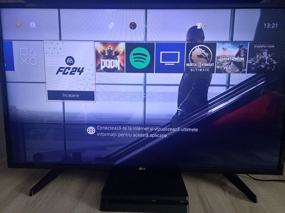 PS 4 slim de vânzare 512 GB și 6 jocuri